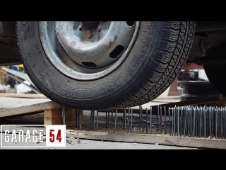5000 ГВОЗДЕЙ против КОЛЕСА